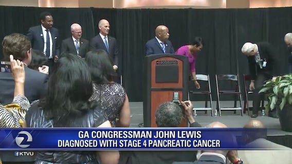 Rep. John Lewis announces Pancreatic cancer diagnosis