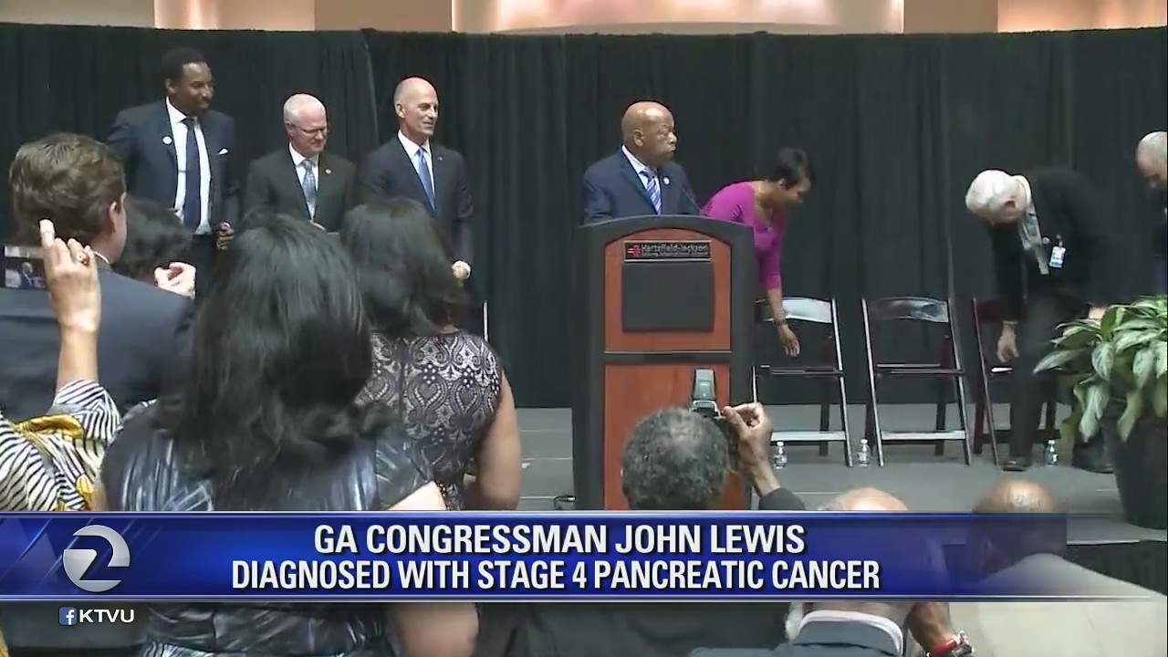 Rep. John Lewis announces Pancreatic cancer diagnosis