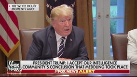 Trump corrects his quote, says misspoke on Russian meddling