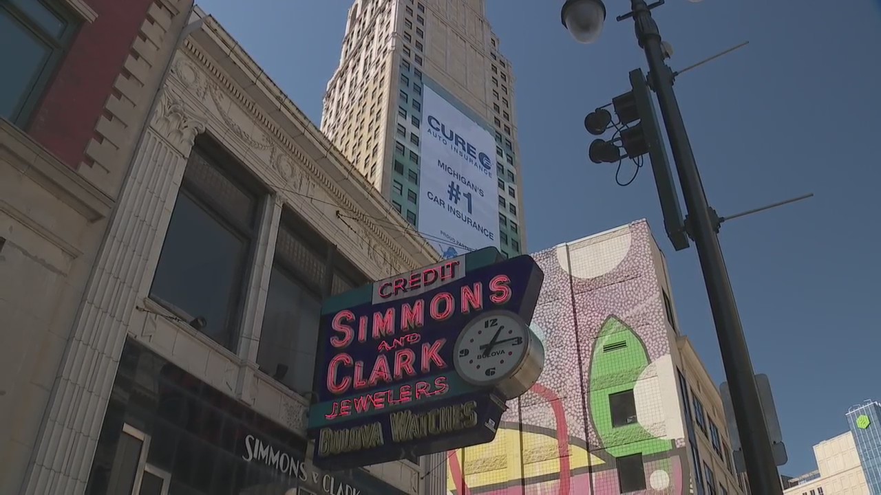 Detroit artist behind Whales mural by latest obstruction