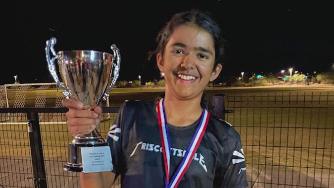 12-year-old Scottsdale triathlete is breaking records