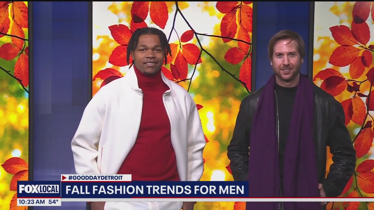 Check out the latest trends in men's fall fashion