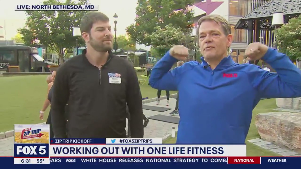 Working out with One Life Fitness