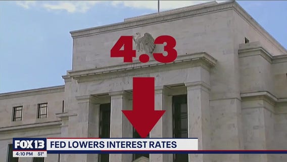 Federal Reserve lowers interest rates