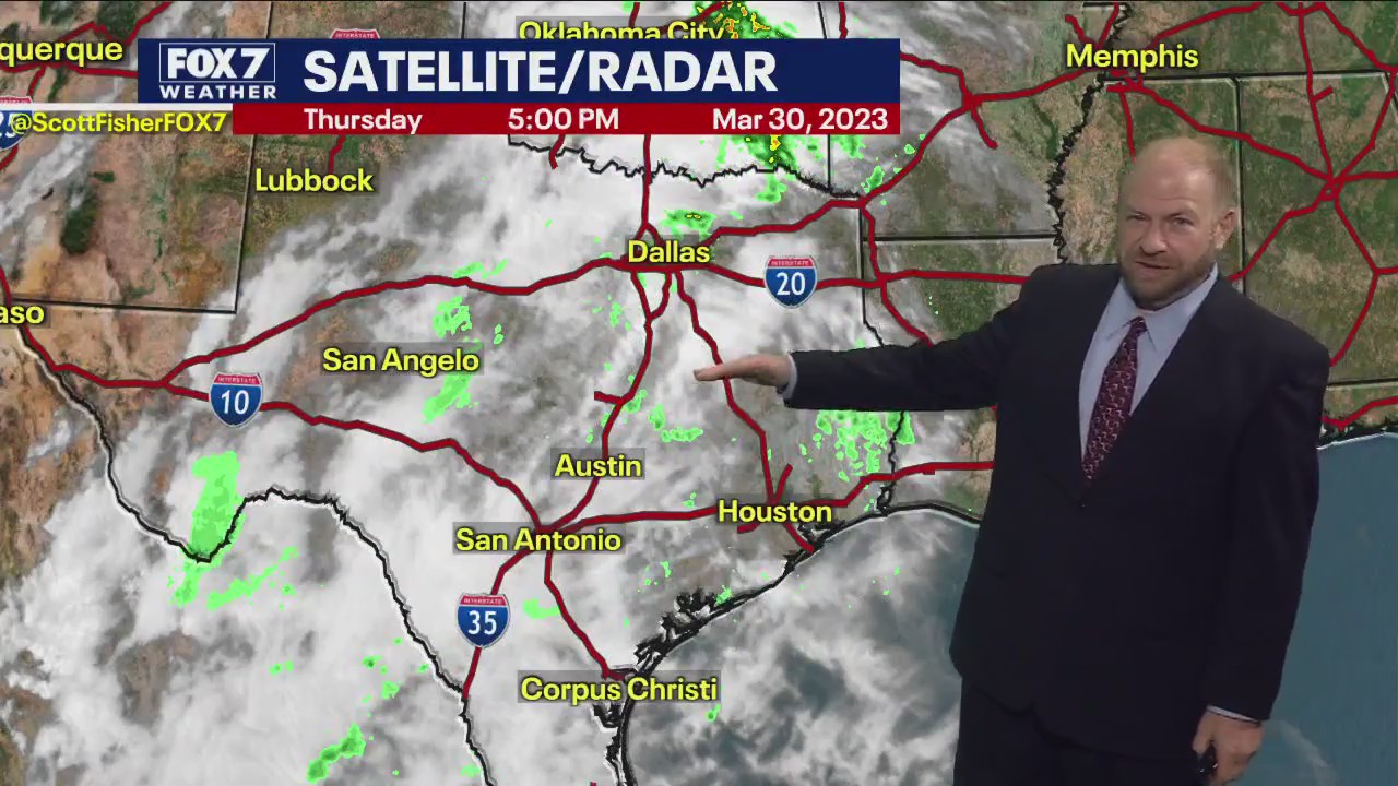 Central Texas weather: Cloudy skies tonight, sunshine and warmer temps tomorrow