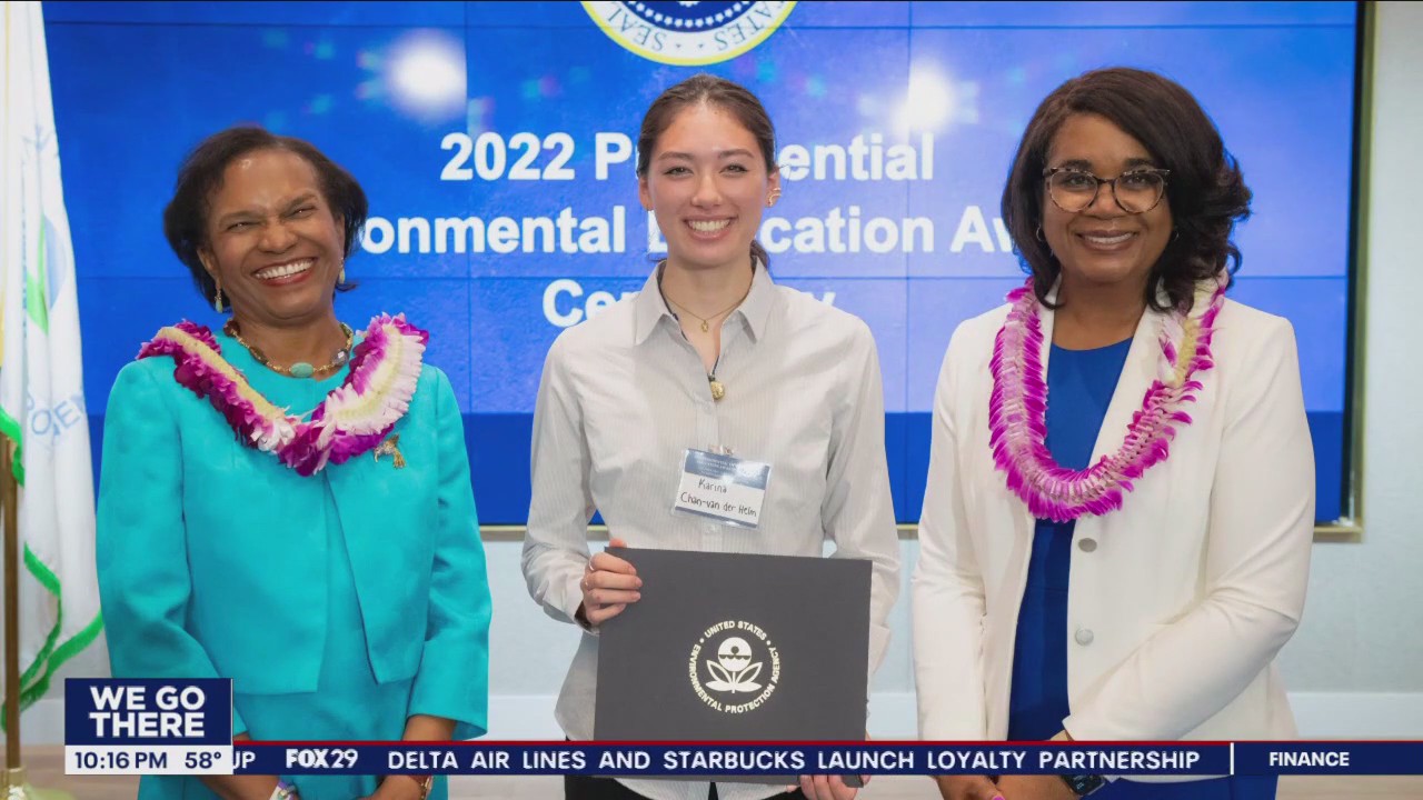 Local student wins EPA award creating plan to reduce wasteful packaging