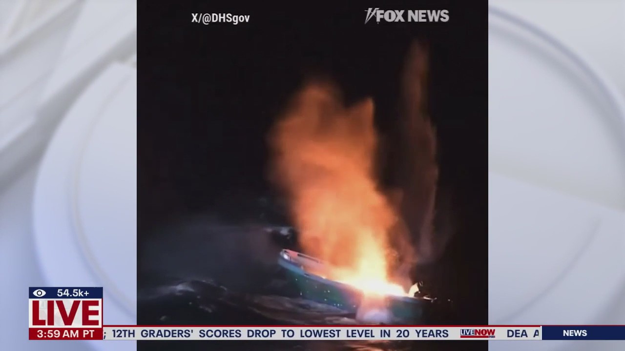 Video: U.S. strikes suspected cocaine boat