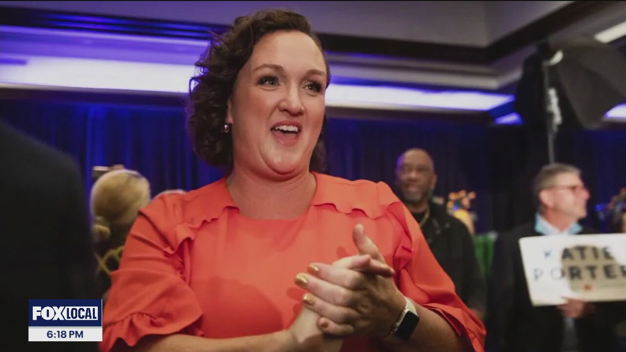 Katie Porter faces criticism after tense exchange with reporter