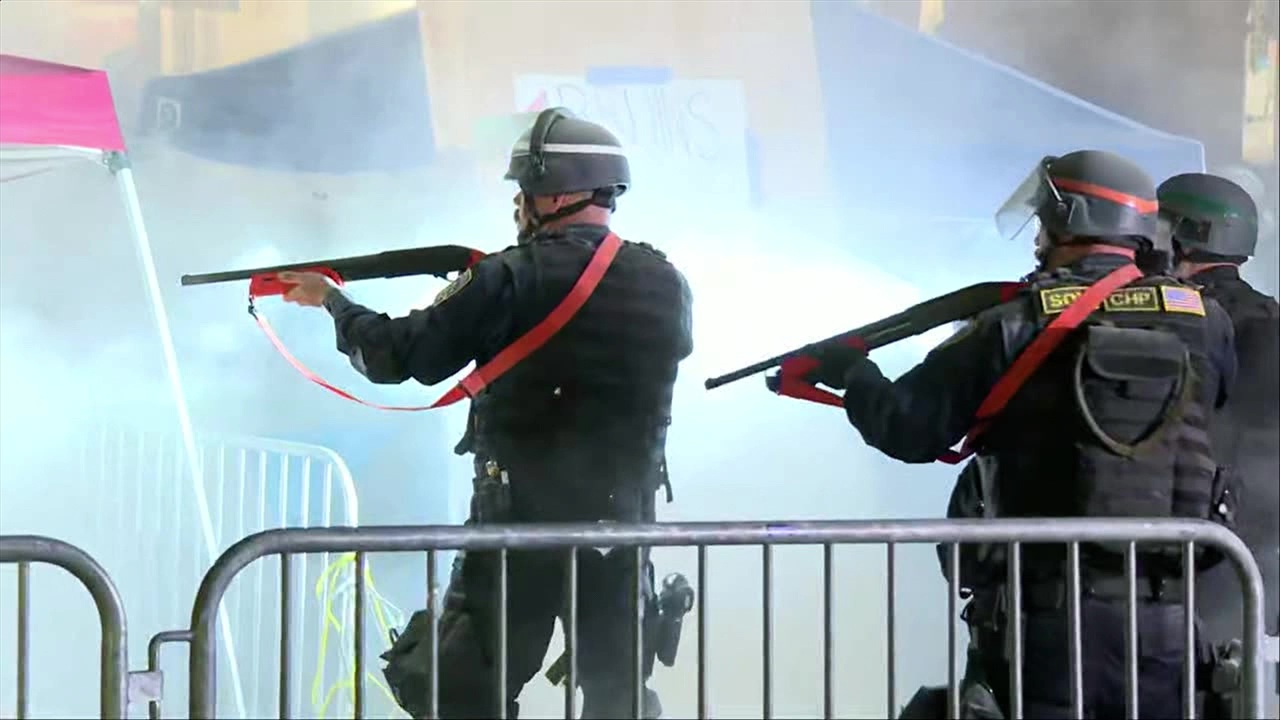 Violent scenes at college protests | FOX 10 Talks