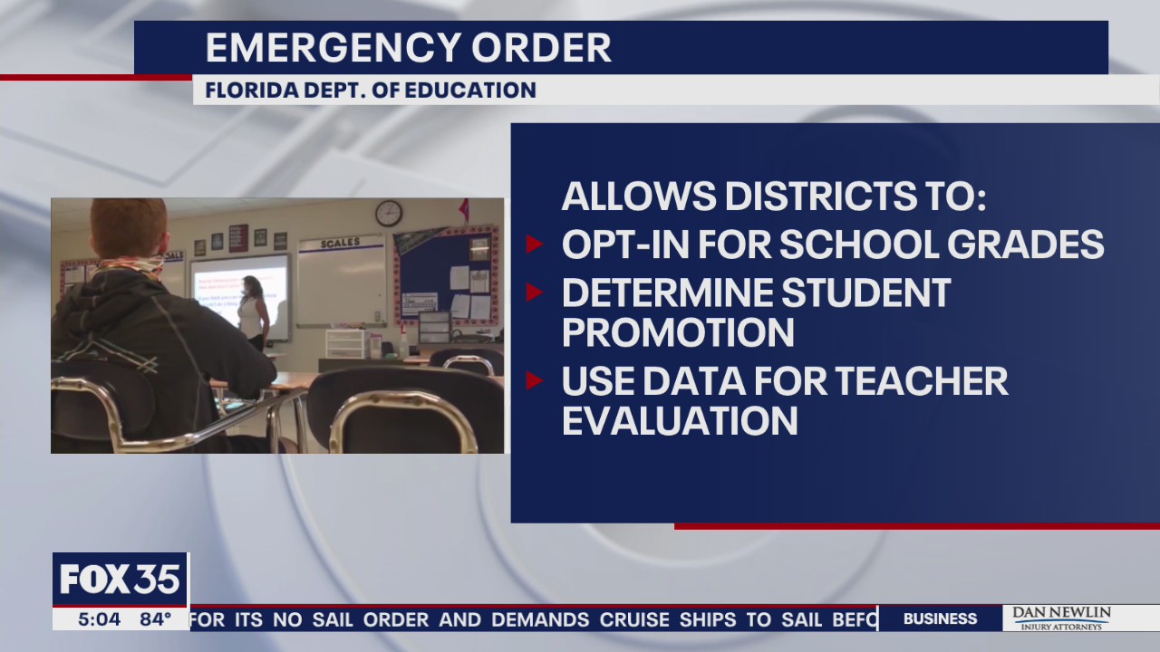 FSA scores won't be used to determine student promotion