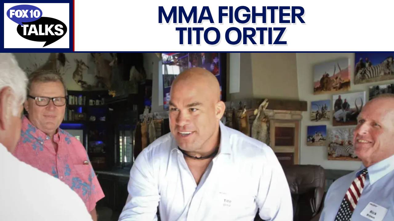 MMA fighter Tito Ortiz on FOX 10 Talks
