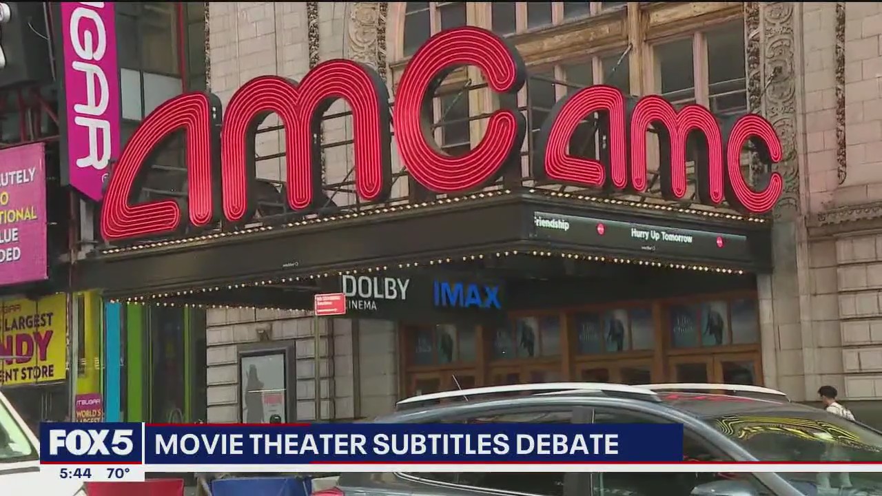 Push for movie theater subtitles sparks debate