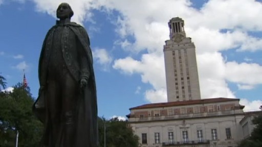 Controversial UT statues removed overnight
