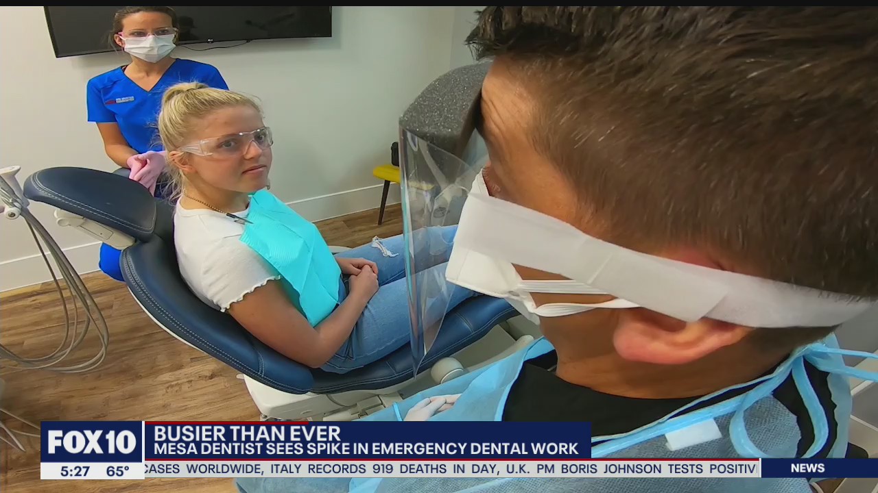 Some dentists busier than ever during coronavirus outbreak