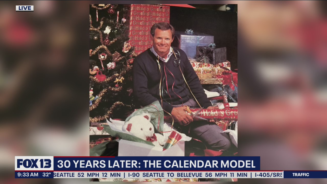 Model from viral 1980s calendar talks to FOX 13 Morning News