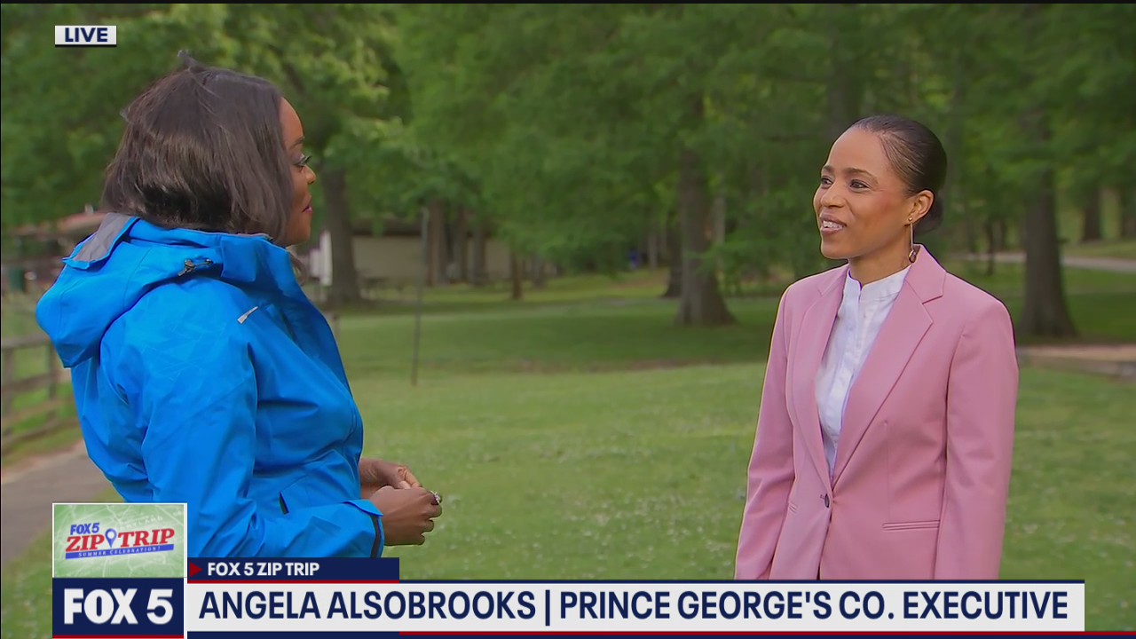 FOX 5 Zip Trip Clinton: Talk of the Town with Angela Alsobrooks