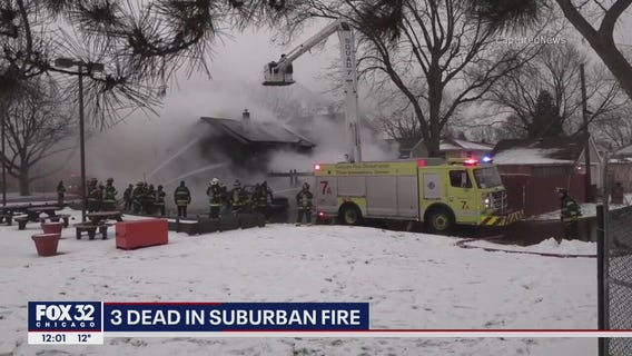 3 dead, 1 injured in River Grove house fire