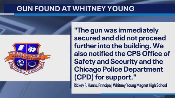 Gun found at Chicago's Whitney Young H.S. on first day of school