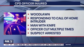 Chicago police officer responding to burglary call in Woodlawn wounded in knife attack
