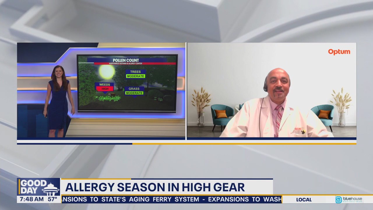 Allergy season in high gear