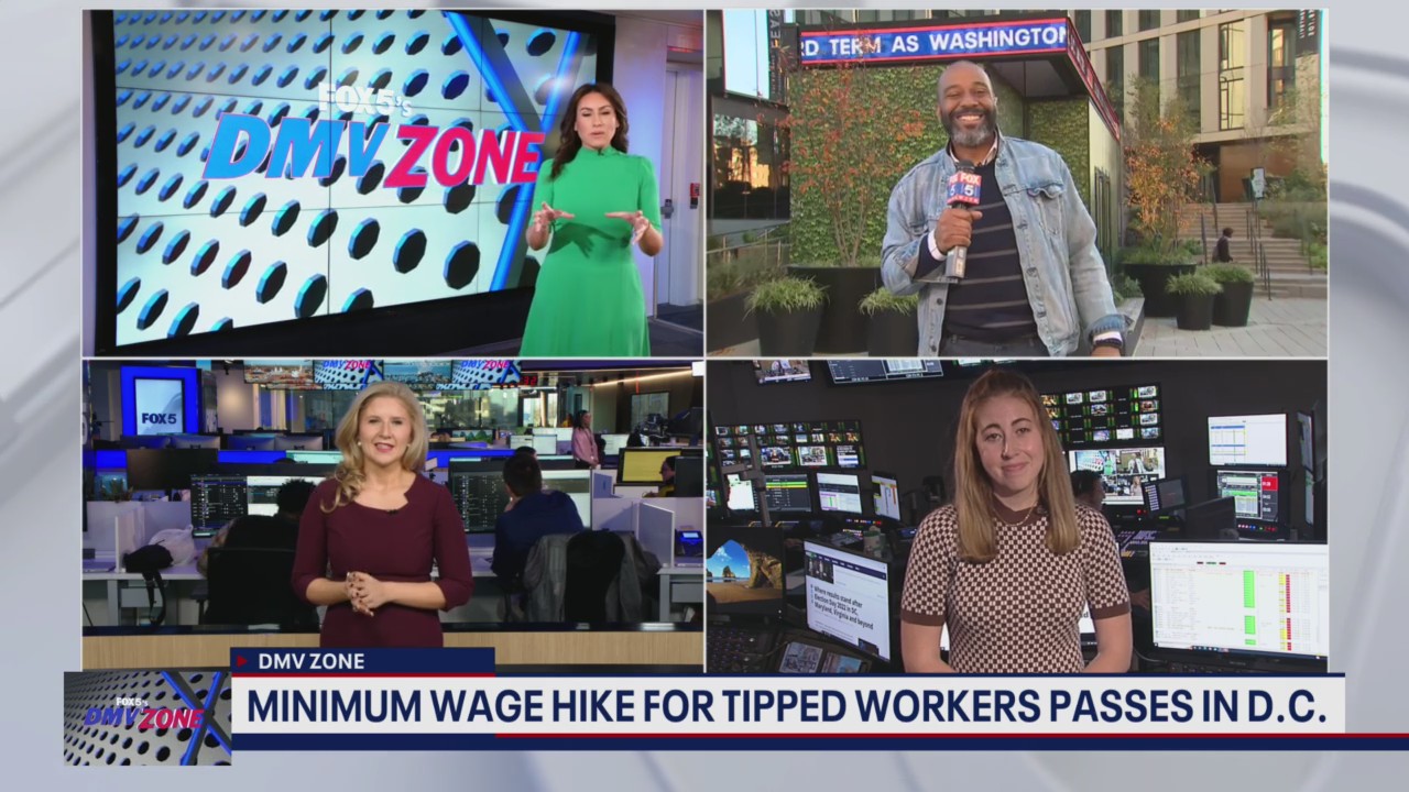 Discussing DC's Initiative 82: Minimum Wage hike for Tipped Workers