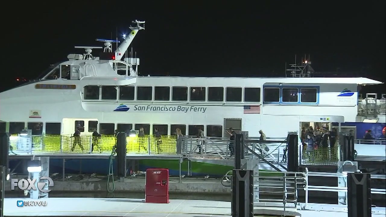 Ferry to Vallejo stranded in the middle of the Bay for several hours