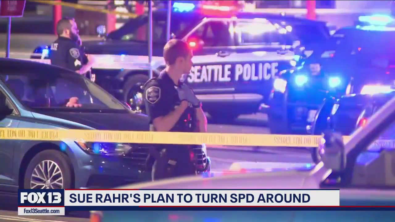 New Seattle Police chief's plan to turn department around