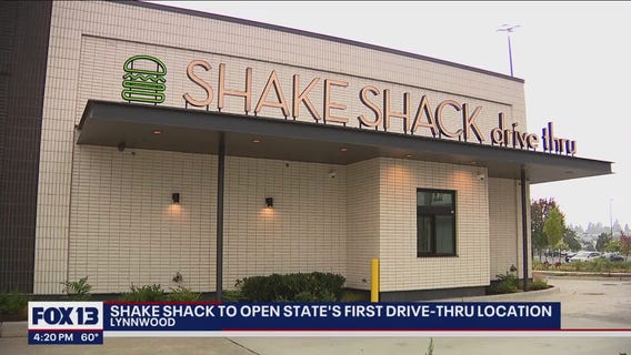 Lynnwood Shake Shack to become state's first drive-through location