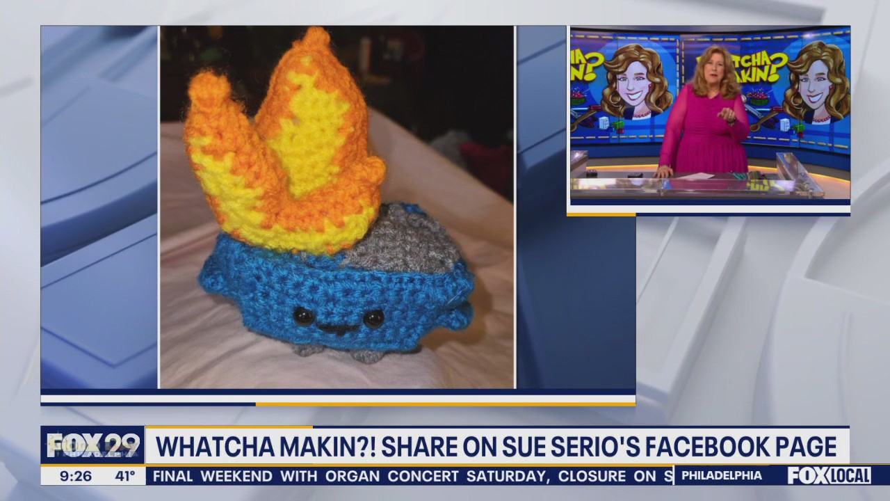 Whatcha Makin: Someone crocheted a literal dumpster fire