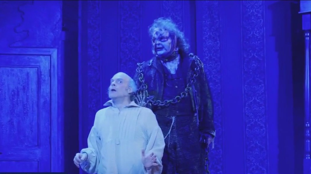 Guests with holiday music