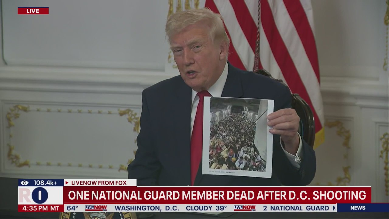 BREAKING: Trump announces death of Natl Guard member
