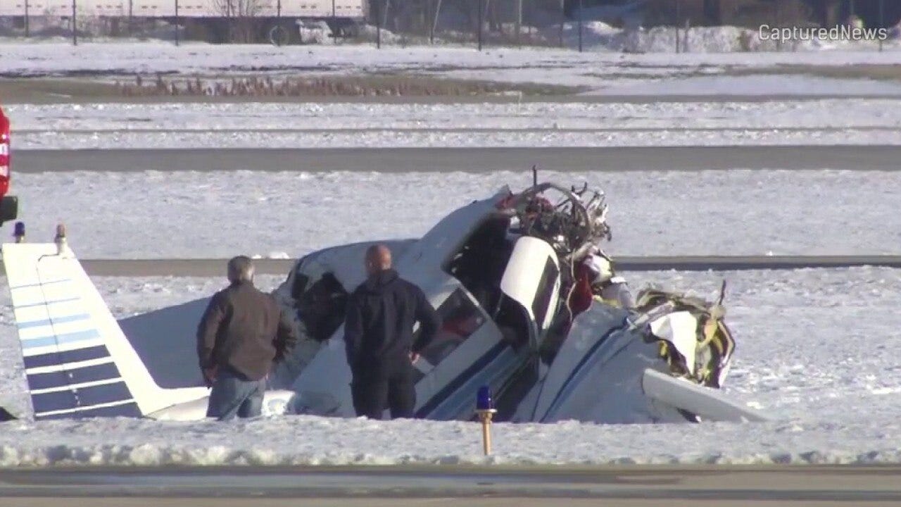 Apparent plane crash at DuPage Airport