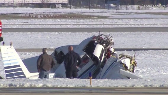 Apparent plane crash at DuPage Airport
