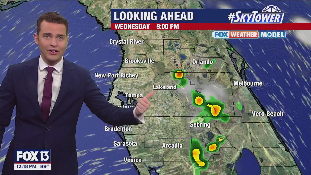 Tampa Weather | Summer heat rolls on, chance of isolated showers