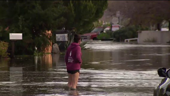 King Tides prompt street flooding in Marin County
