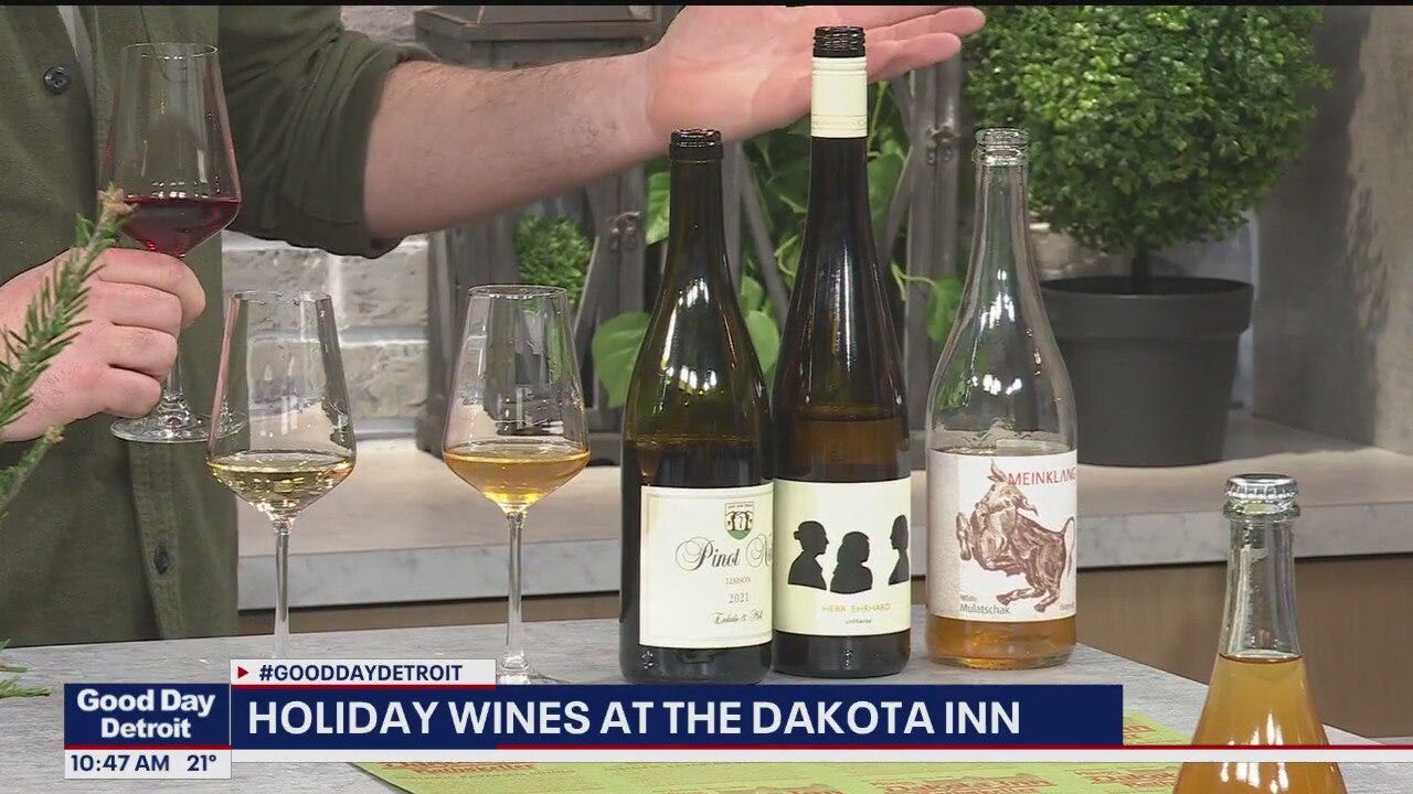 Holiday wine selections