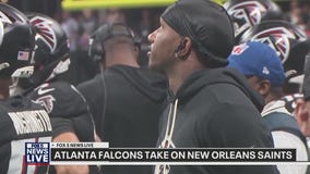 Atlanta Falcons take on New Orleans Saints without Penix