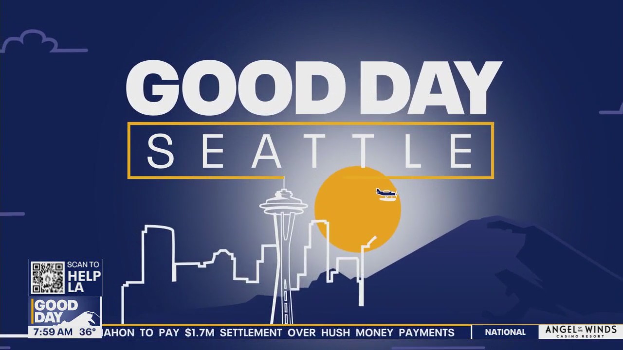 Good Day Seattle at 8am on Monday, 1/13