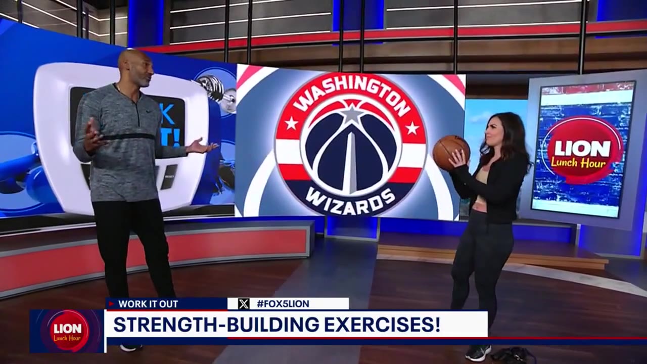 Washington Wizards' assistant coach helps us break a sweat
