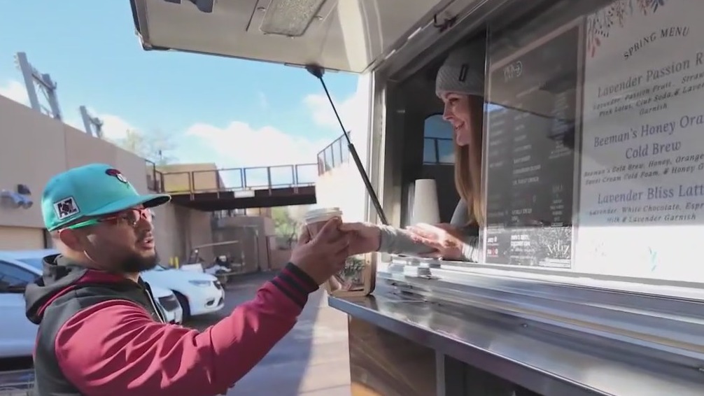 D-backs Diaries: Coffee truck helps fuel players