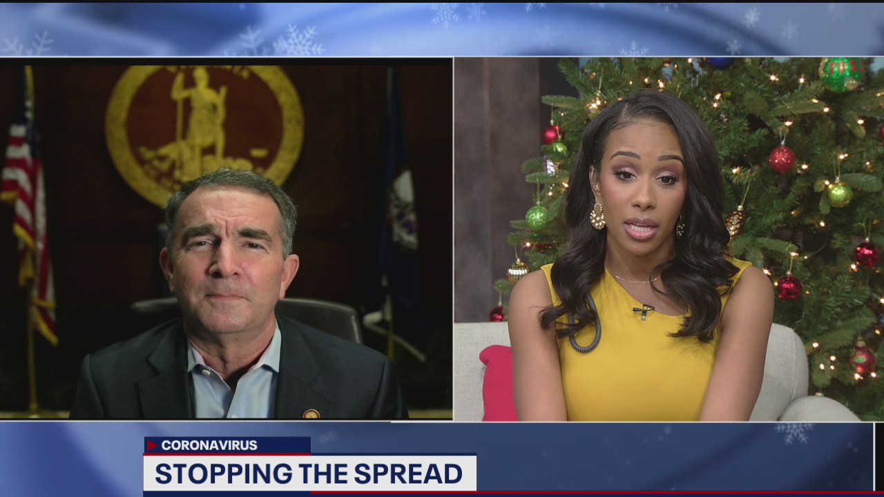 Virginia Gov. Northam talks Moderna COVID-19 vaccine