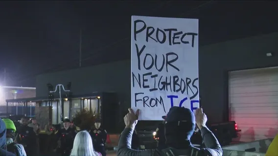 Families wait to be reunited with ICE detainees