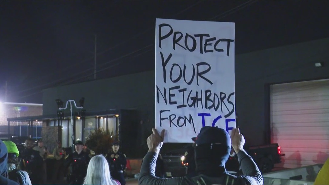 Families wait to be reunited with ICE detainees