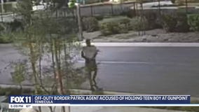 Off-duty CBP agent points gun at teen