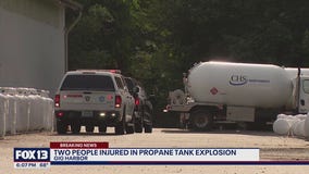 2 injured in propane fire in Gig Harbor