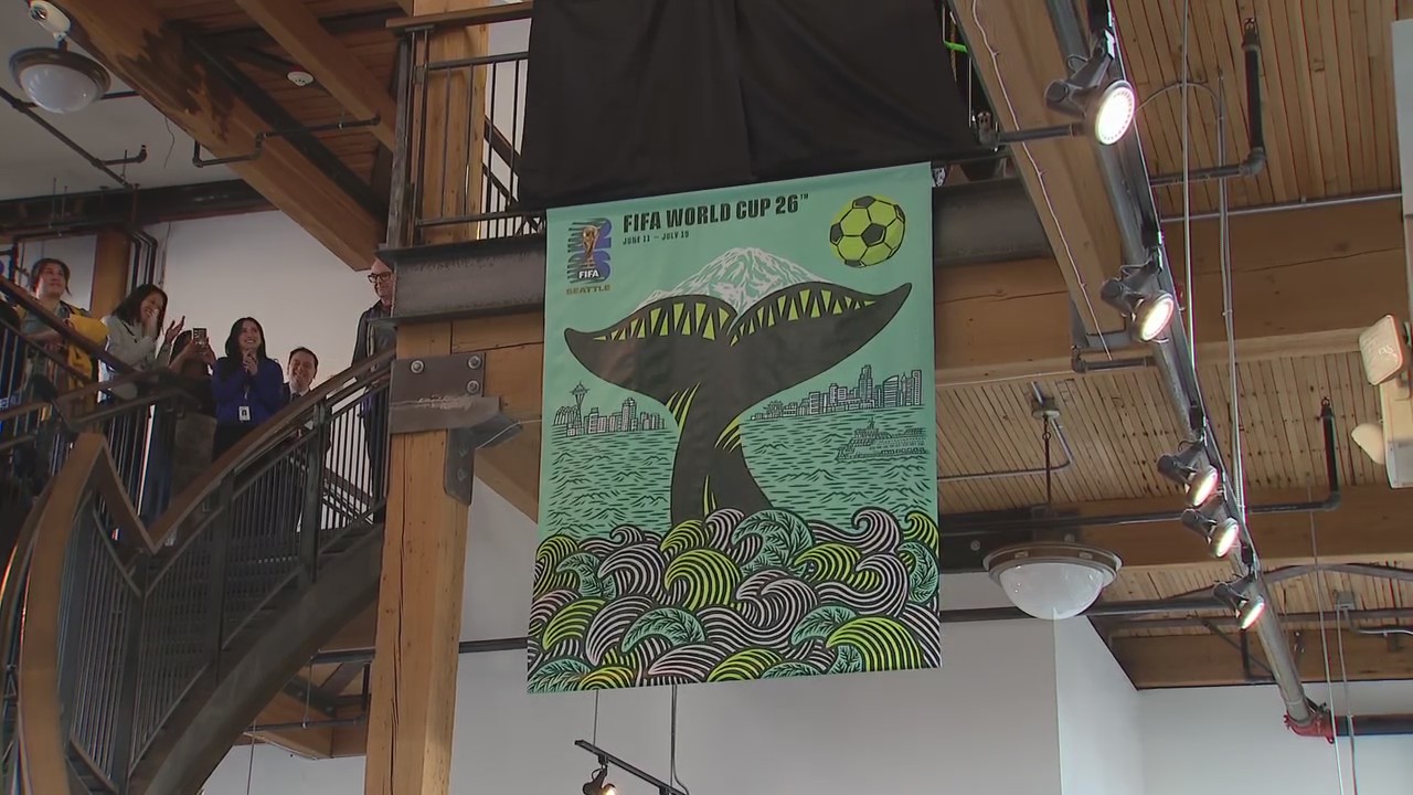 Seattle FIFA World Cup 26 poster revealed