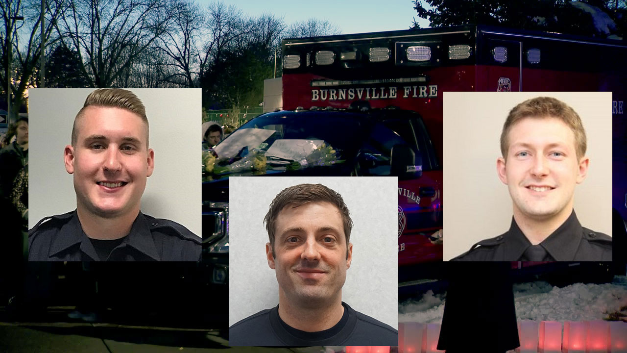 Tribute to slain Burnsville first responders
