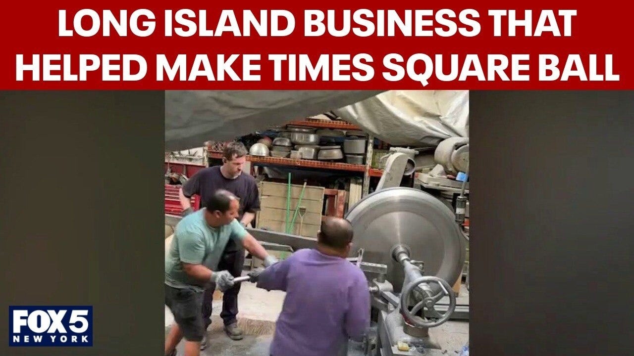 Long Island business that helped create Times Square ball