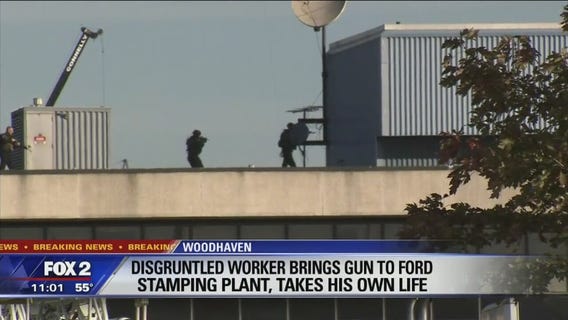 Police: Man shoots, kills self at Ford Woodhaven Stamping Plant