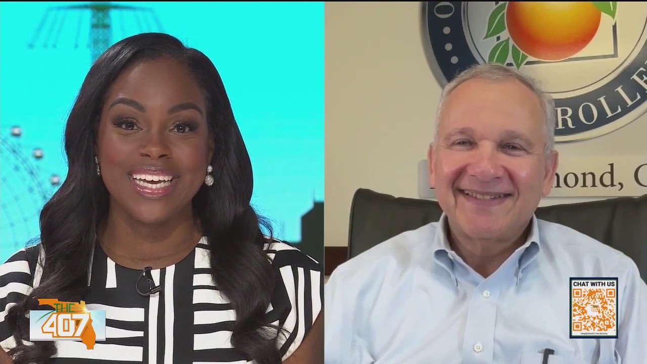 The 407 meets Orange County Comptroller Phil Diamond